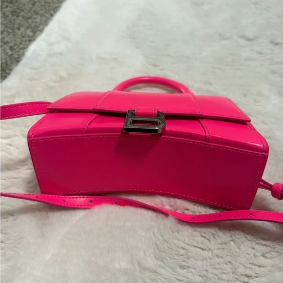 Balenciaga Neon Pink Mini Bag - Picture 3 of 8